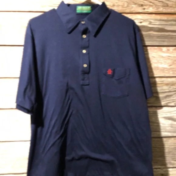Grand Slam Shirts Vintage Munsingwear Grand Slam Four Button Polo Shirt Navy Size Xl Poshmark
